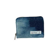 Handmade Upcycled Denim Short Wallet 1