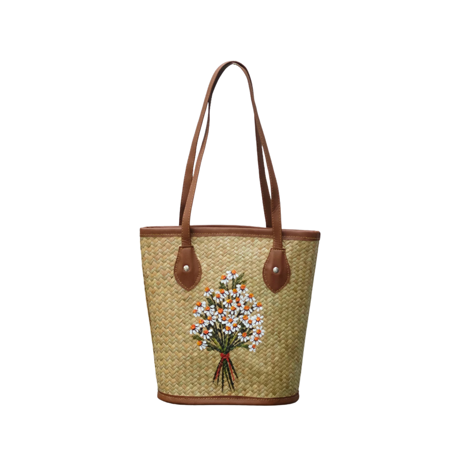 Shoulder Bag Made Of Sedge