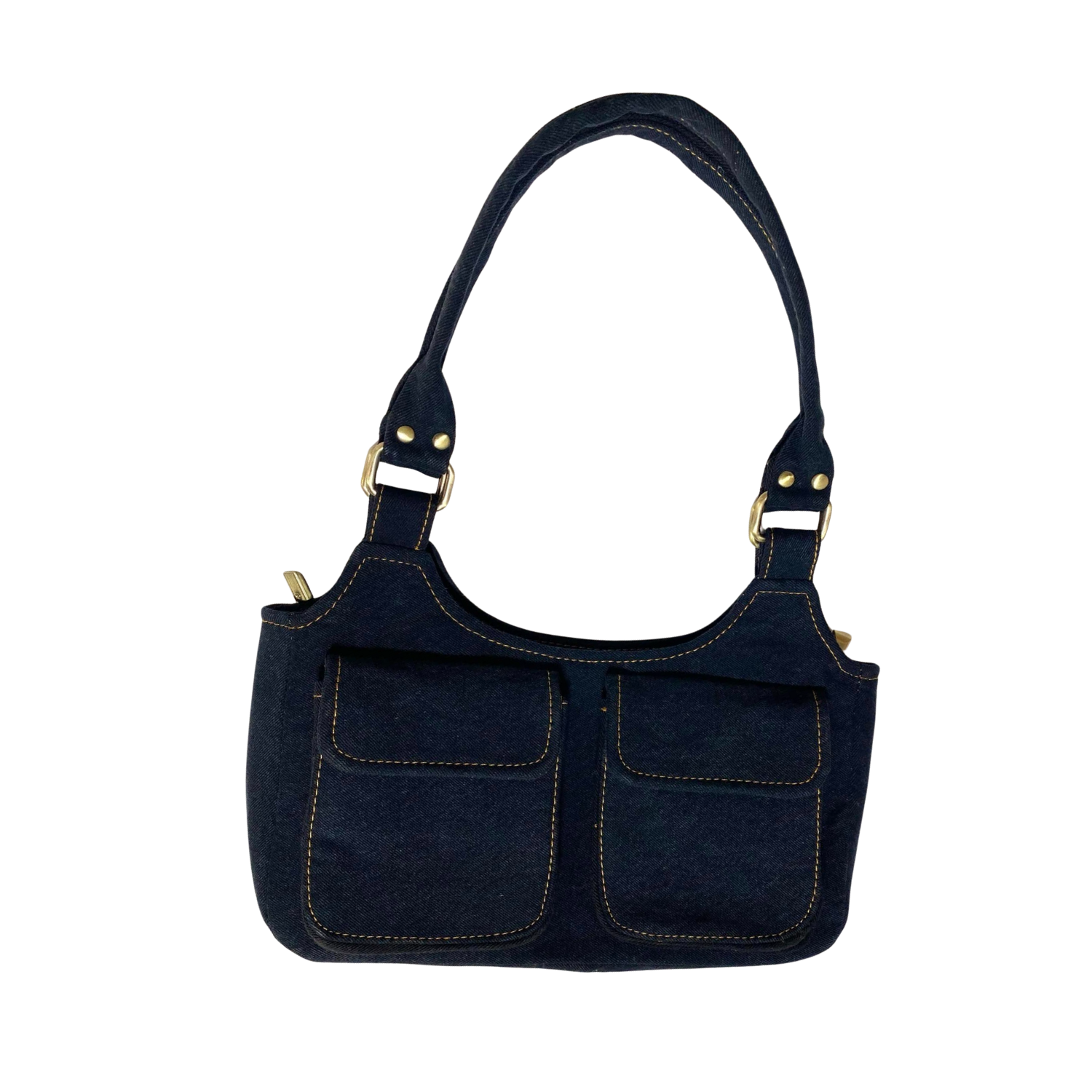 Handmade Upcycled Denim Shoulder Bag