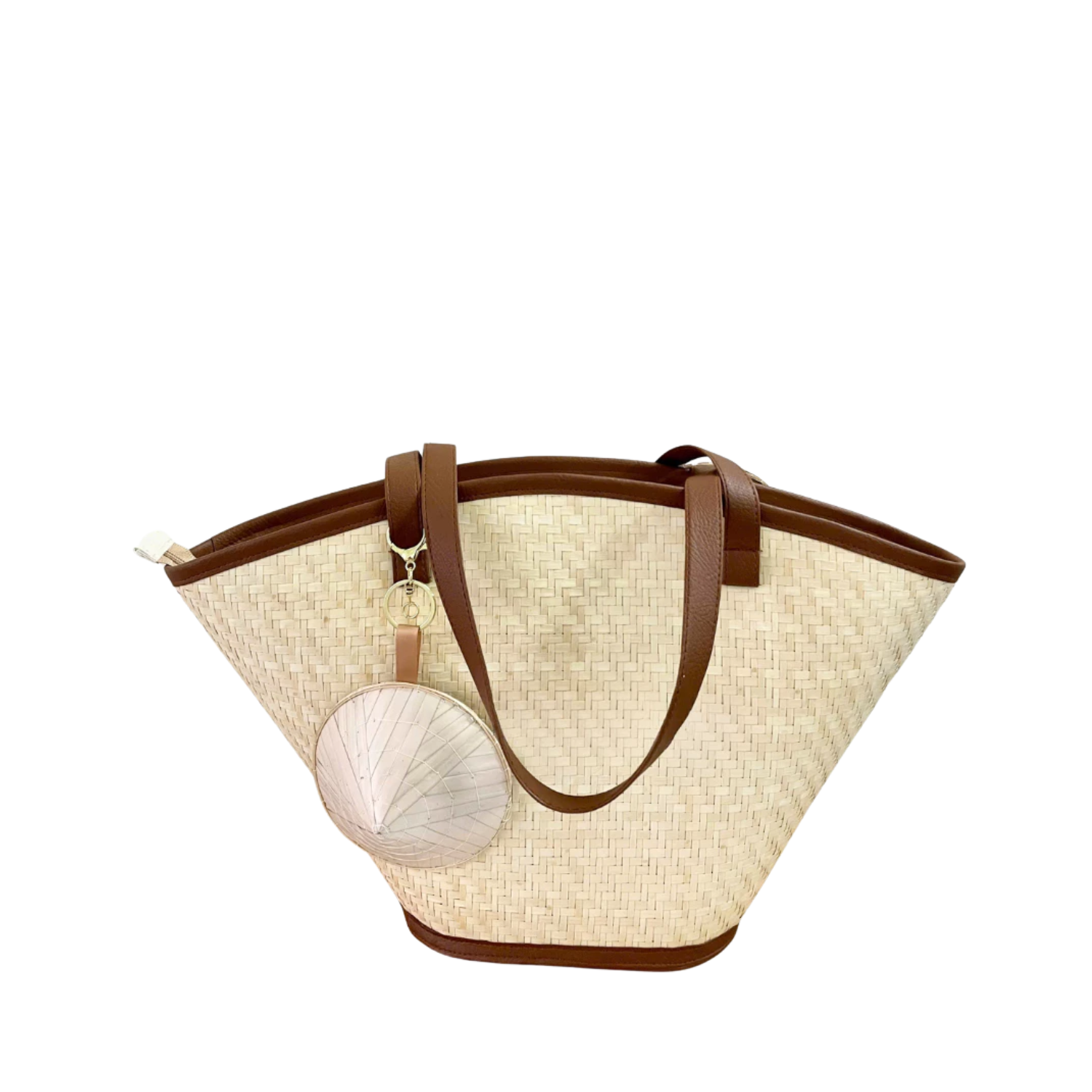Simple And Cute Palm Leaf Bag
