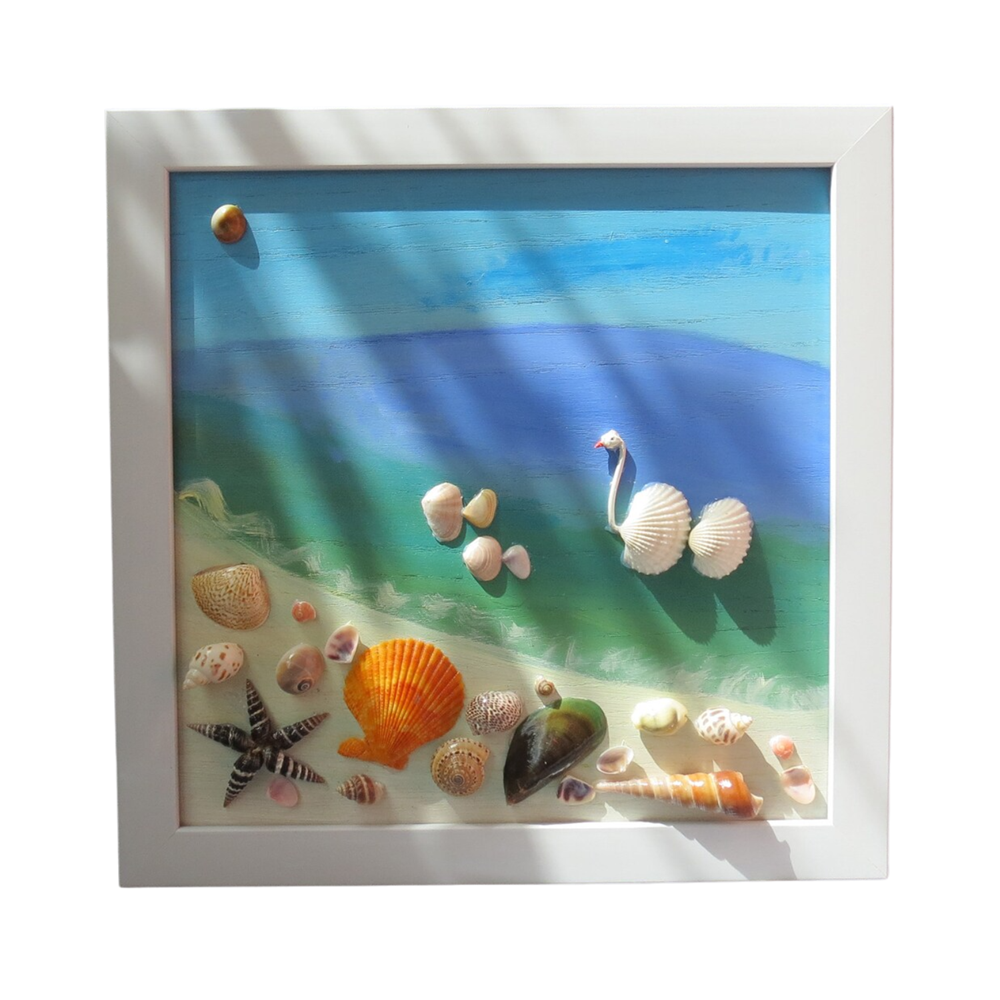 Simple Seashell Painting 1