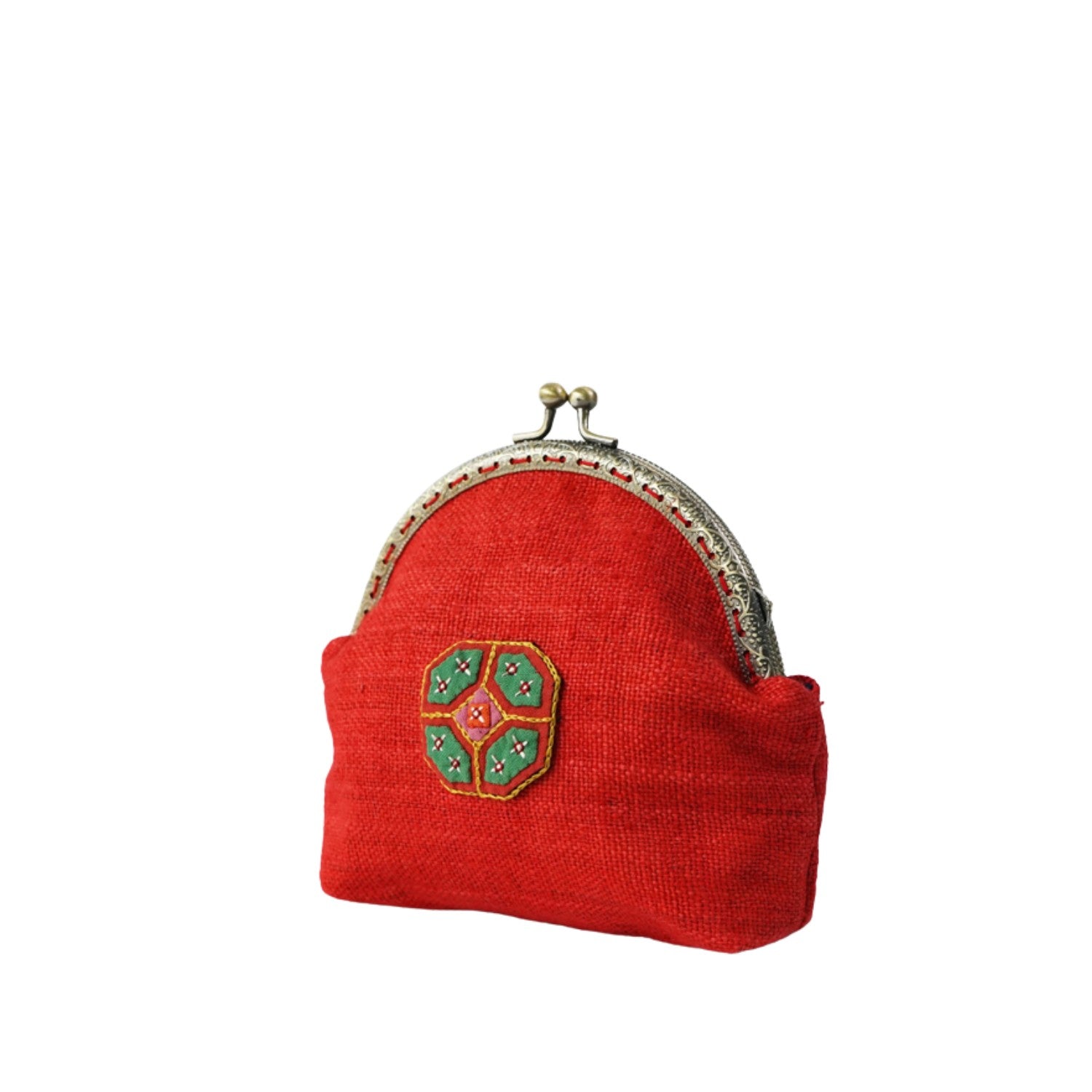 Small Hand-Woven Brocade Wallet