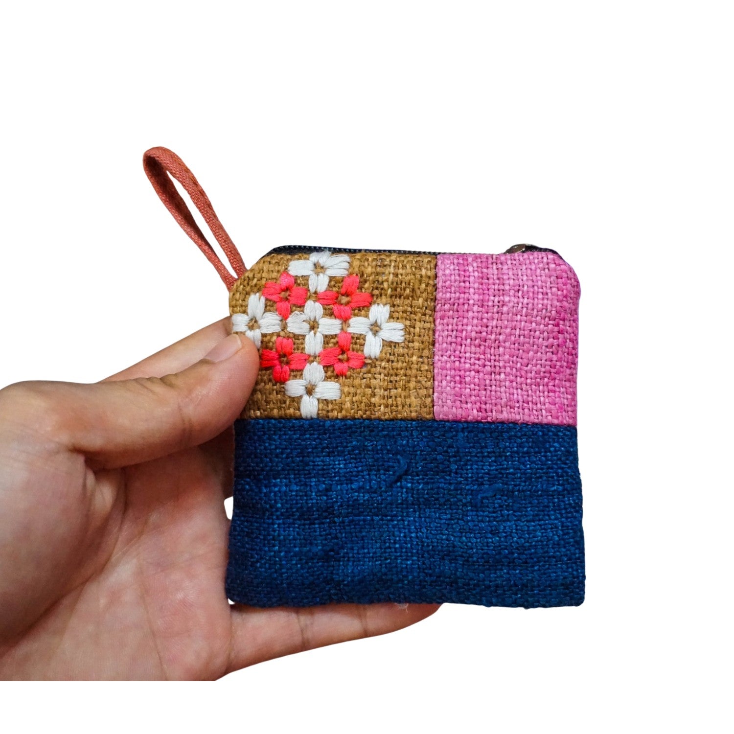 Small Hand-Woven Brocade Wallet