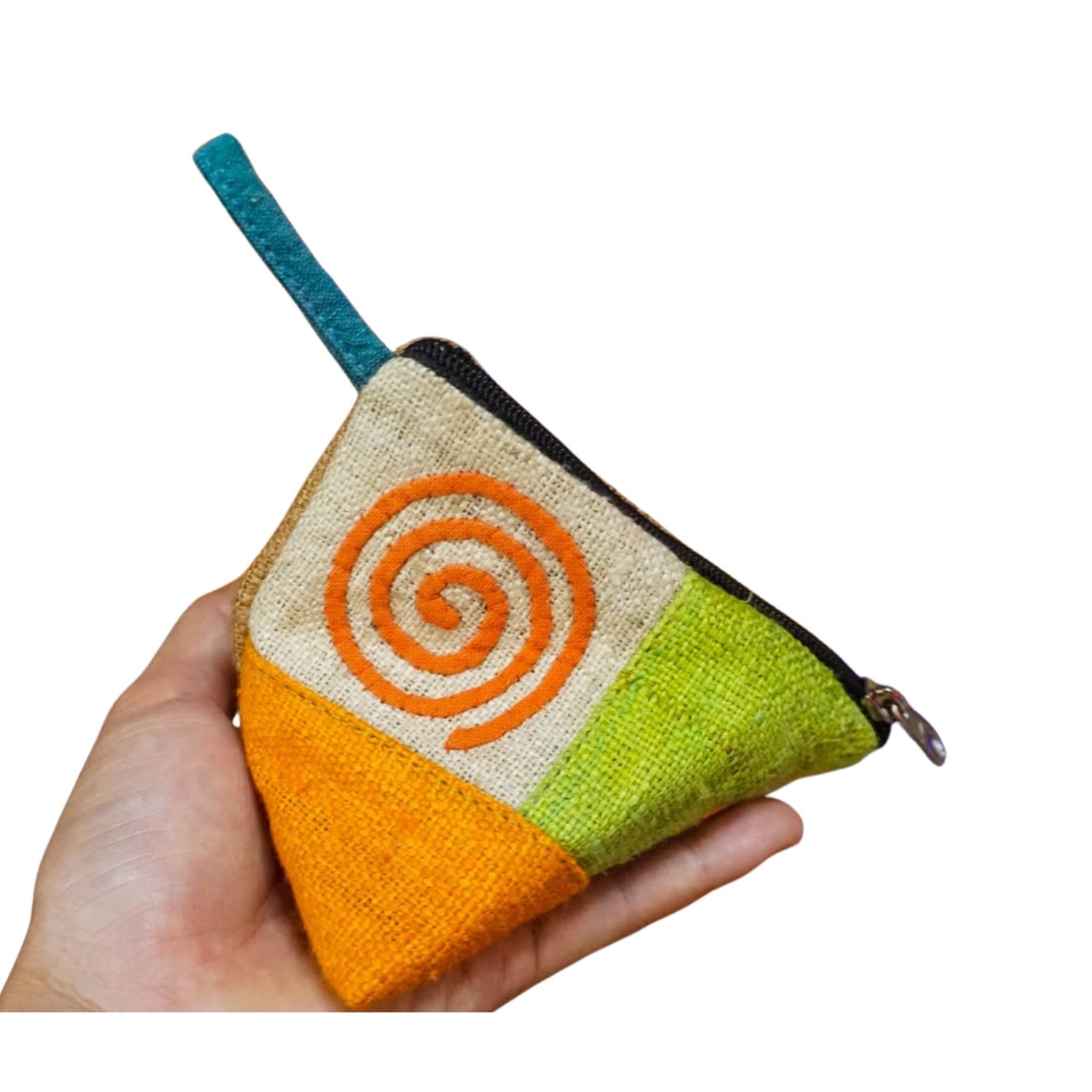 Small Hand-Woven Brocade Wallet