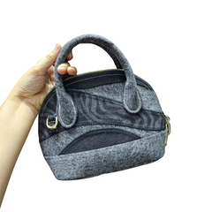 Handmade Upcycled Denim Small Handbag