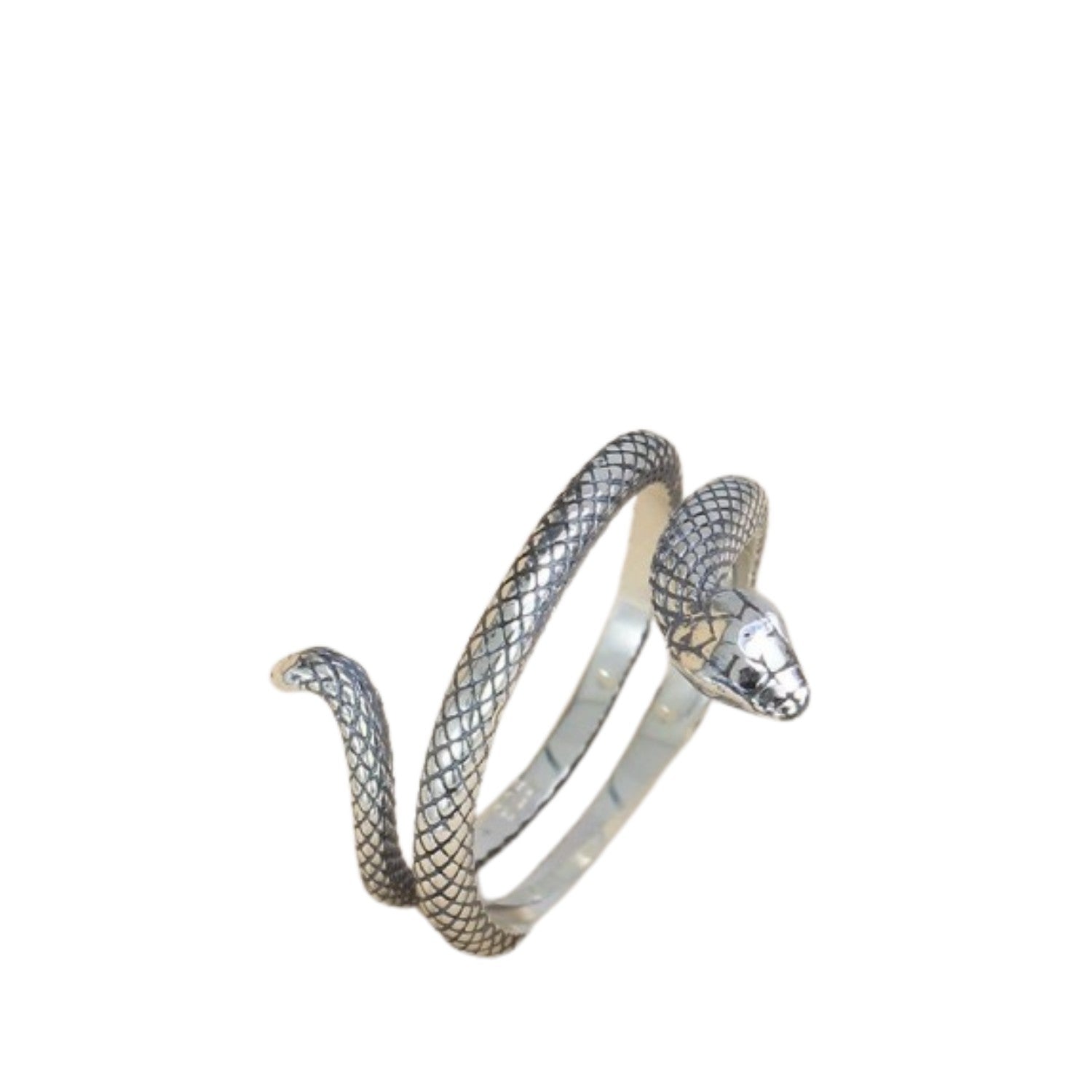Snake Ring Handcrafted 925 Sterling Silver
