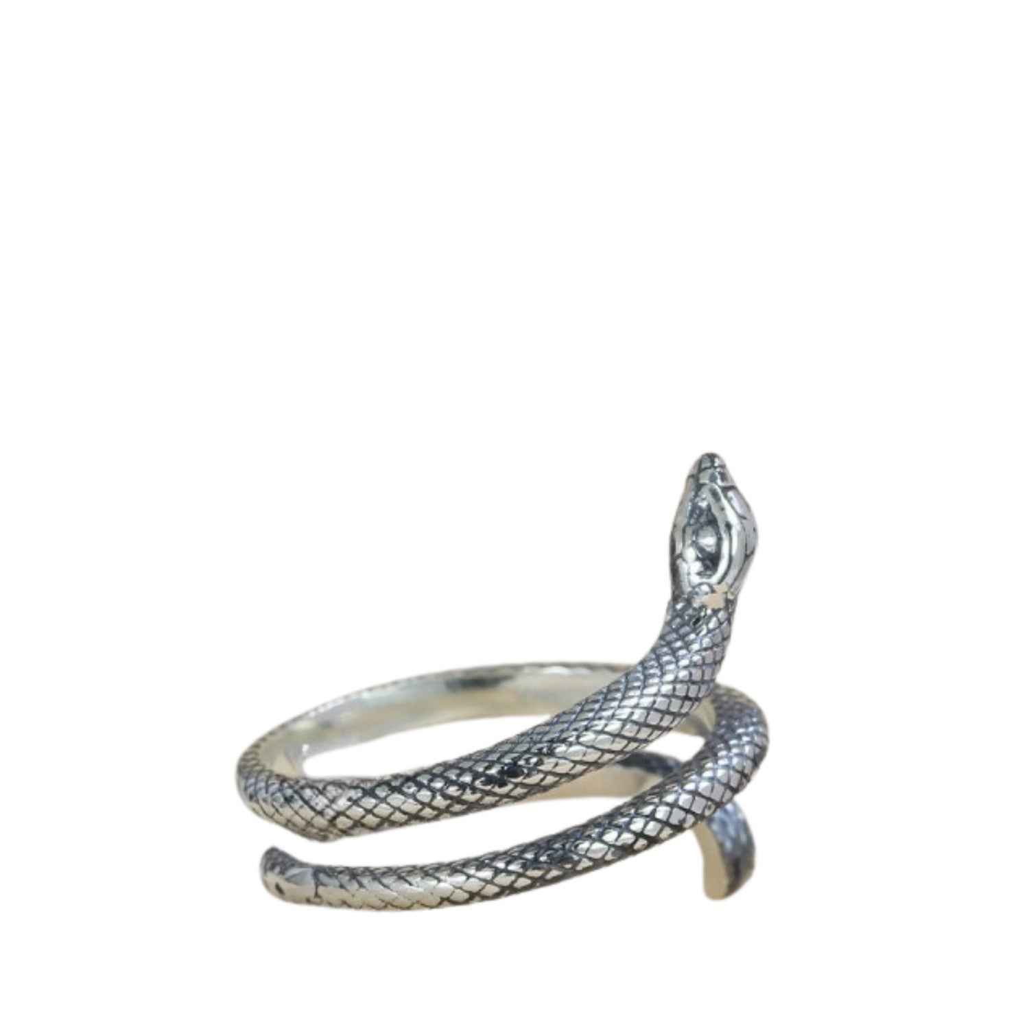Snake Ring Handcrafted 925 Sterling Silver