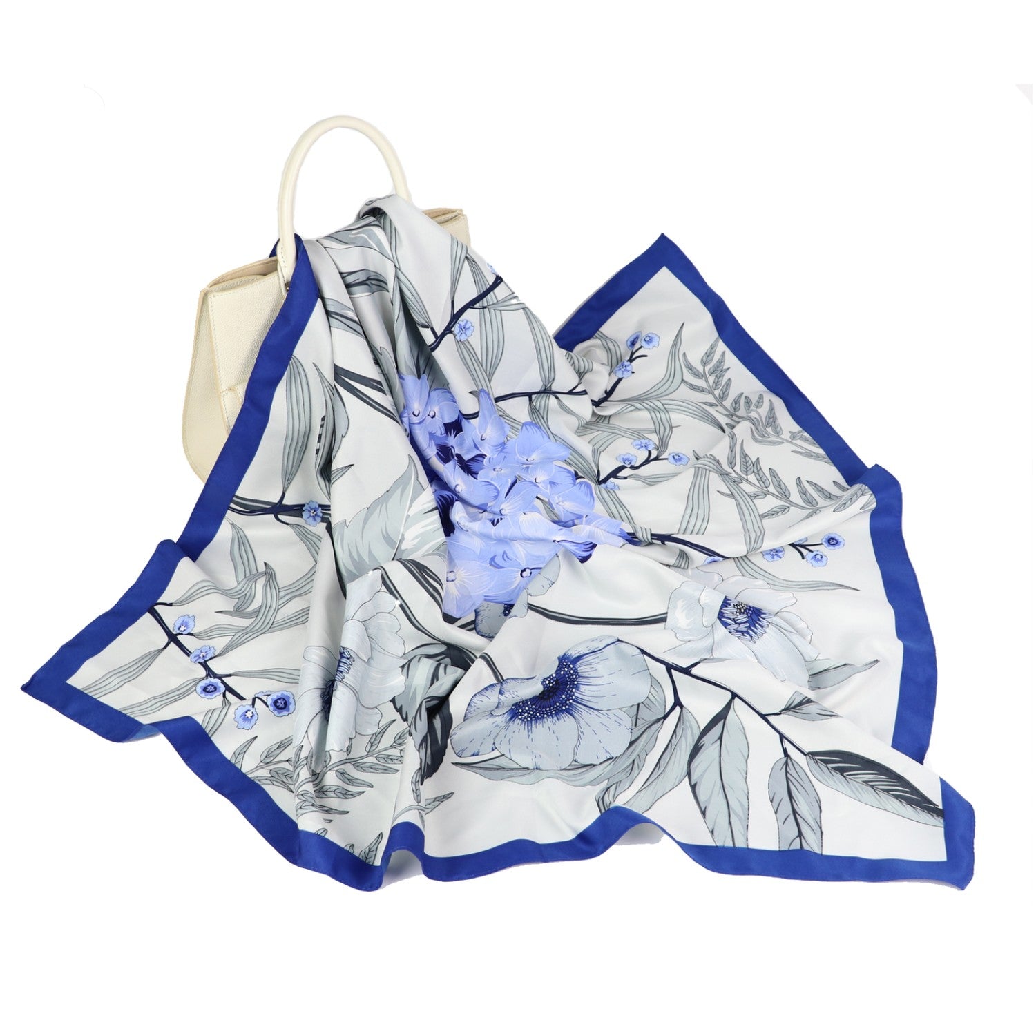Square Scarf Mulberry Silk Handcrafted 4