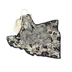Square Scarf Mulberry Silk Handcrafted 2