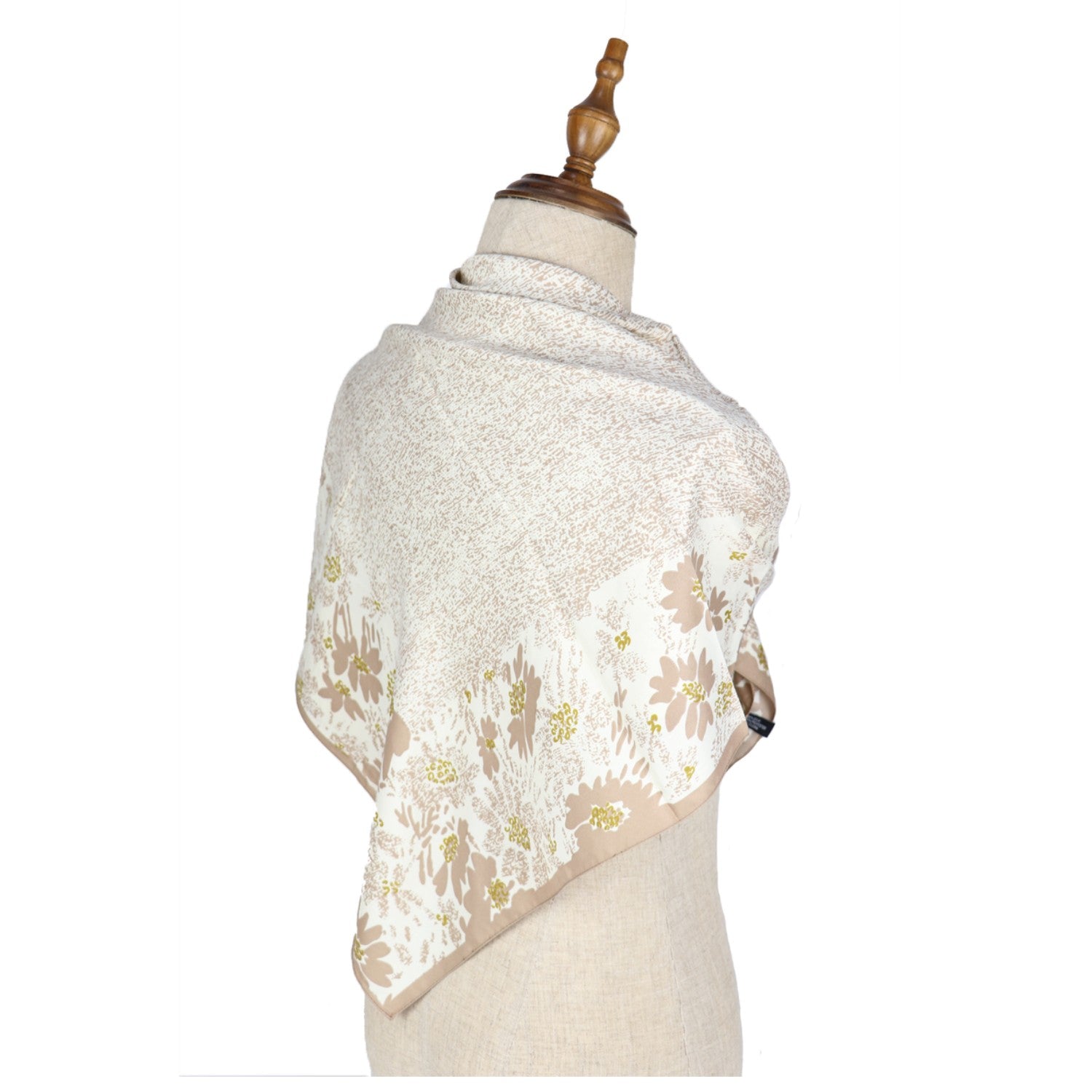 Square Scarf Mulberry Silk Handcrafted 2