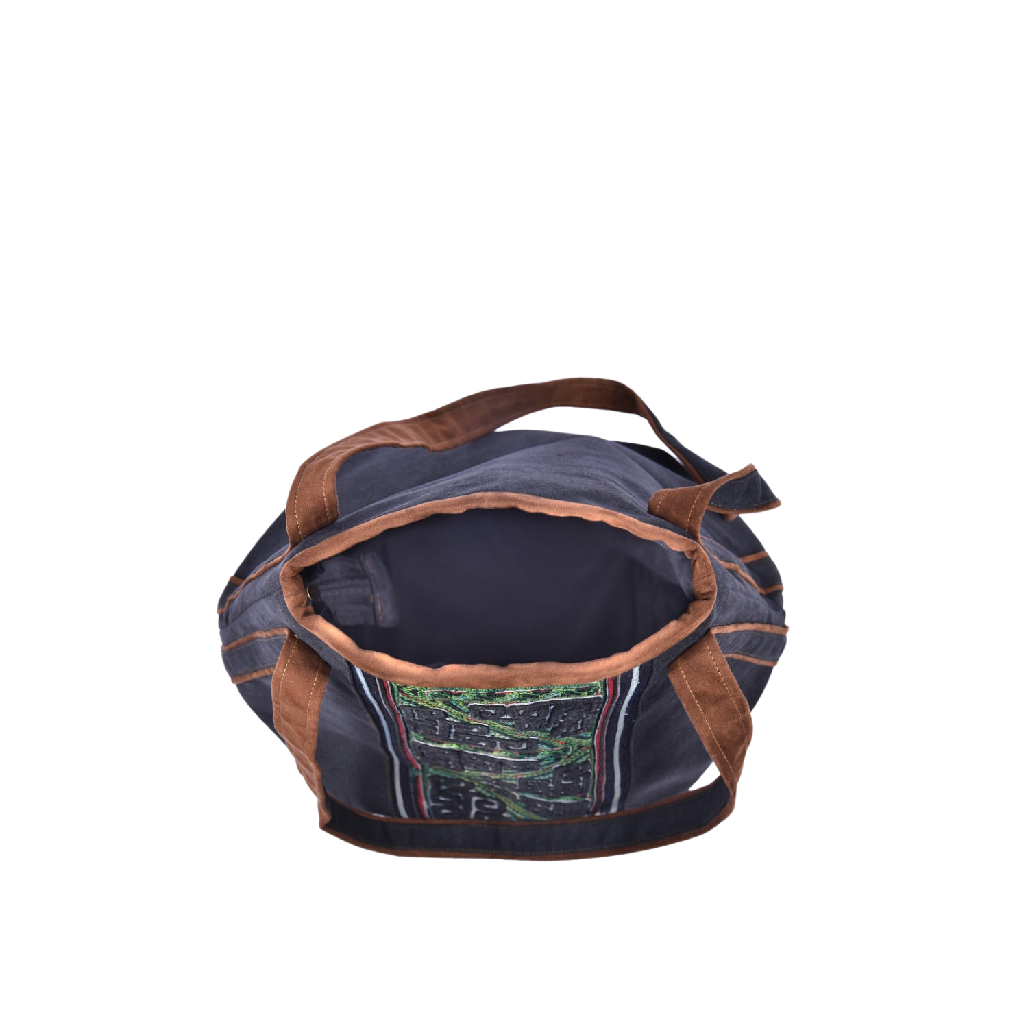 Hand-Woven Brocade Bib Bag
