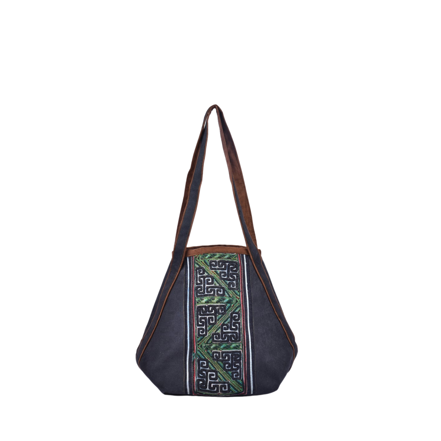 Hand-Woven Brocade Bib Bag