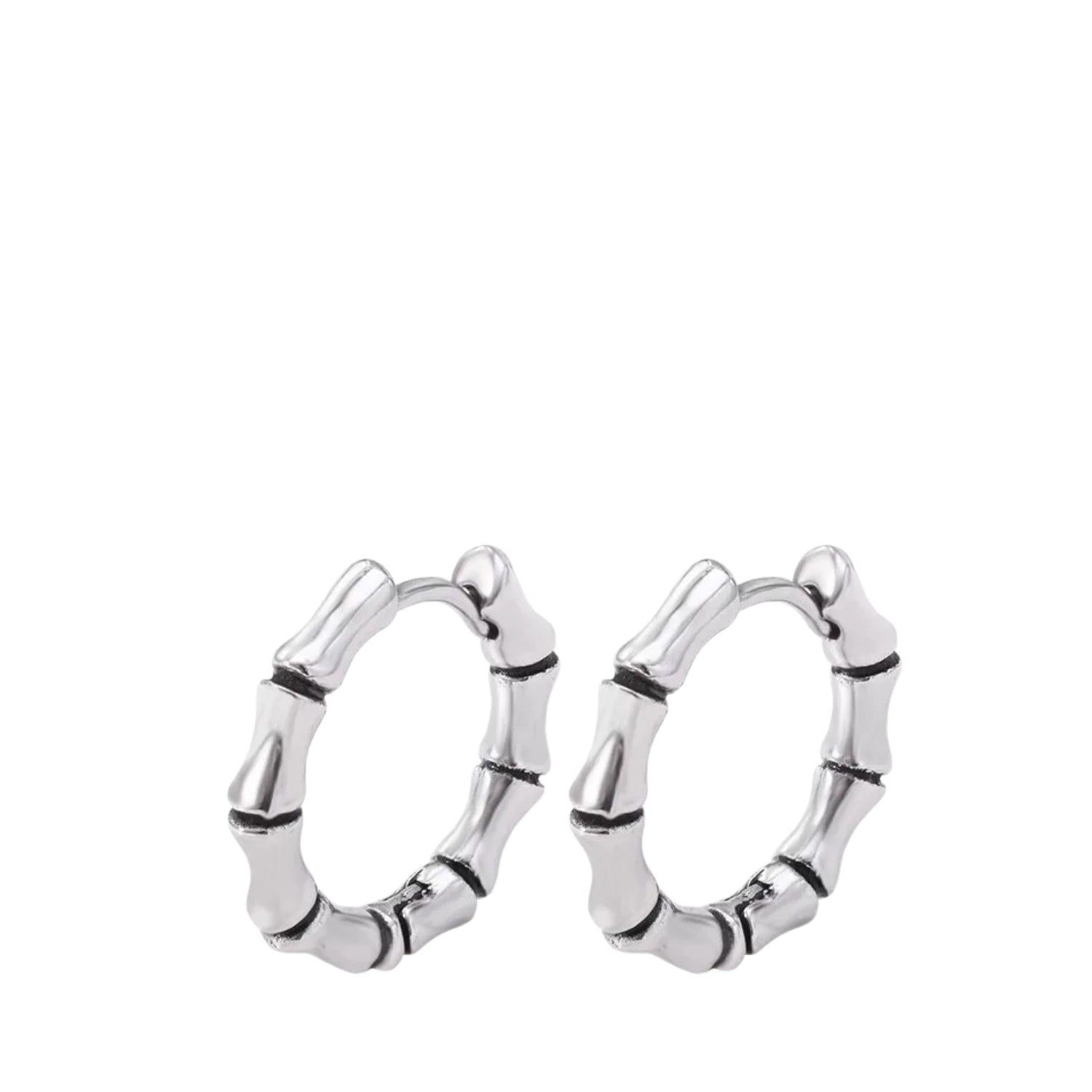 Stylish Men's Earrings Handcrafted 925 Sterling Silver