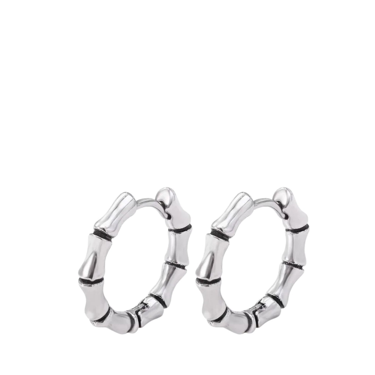 Stylish Men's Earrings Handcrafted 925 Sterling Silver