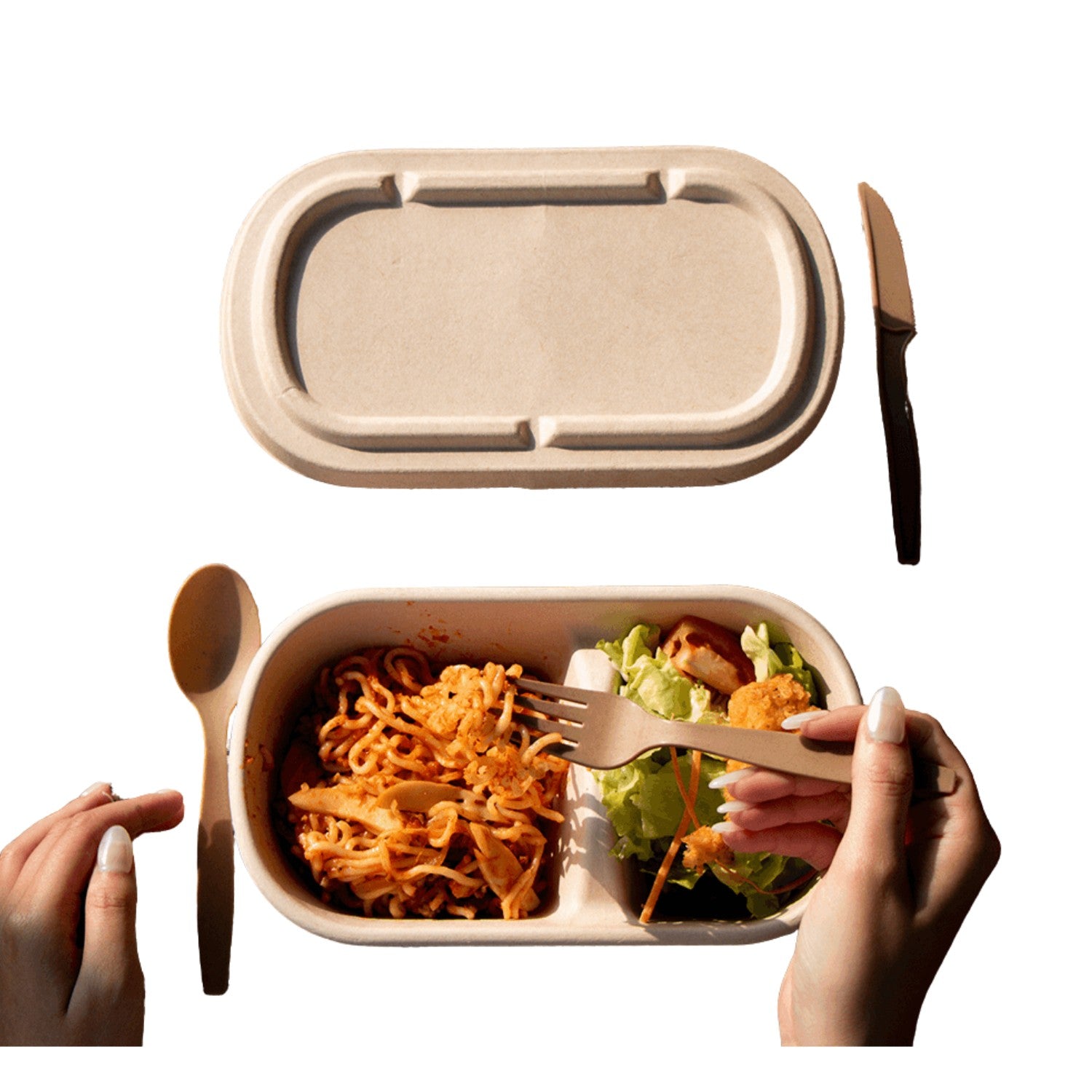 Sugarcane Bagasse Cutlery