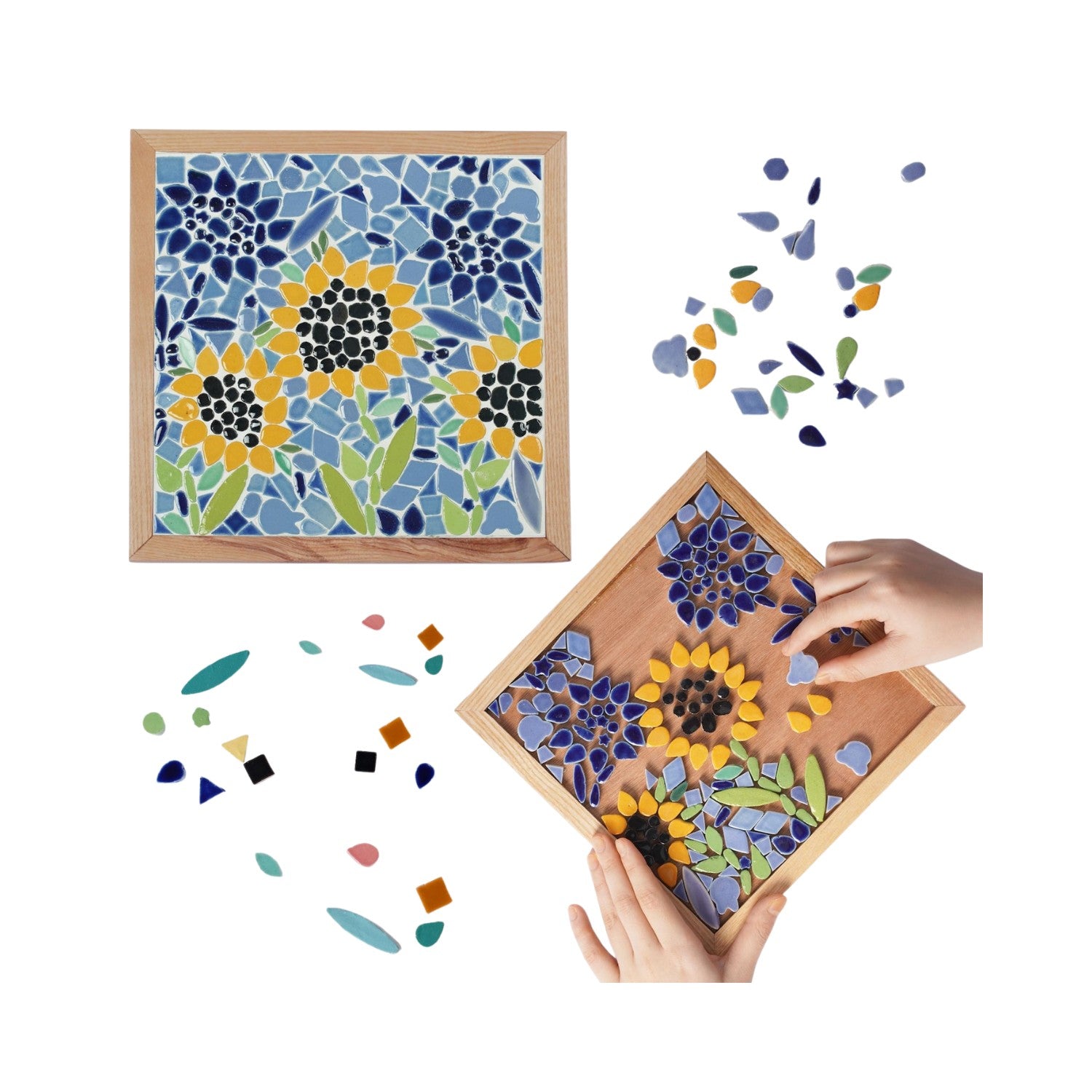 Sunflower Mosaic Art Kit