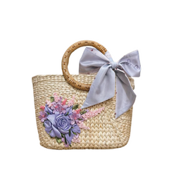 Super Cute Water Hyacinth Bag 1