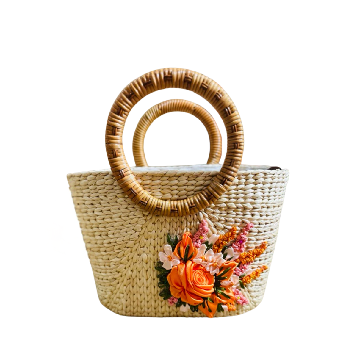Super Cute Water Hyacinth Bag 1