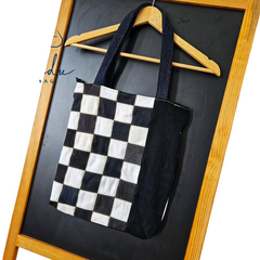 Handmade Upcycled Denim Tote Bag 1