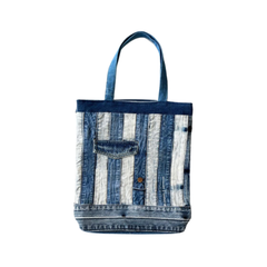 Handmade Upcycled Denim Tote Bag
