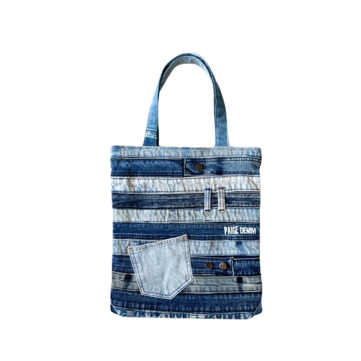 Handmade Upcycled Denim Tote Bag