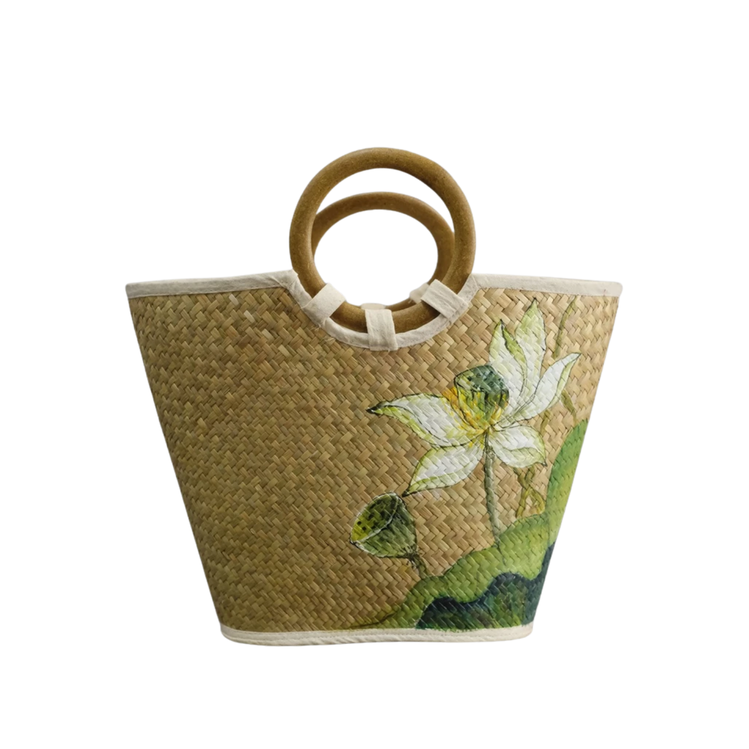 Trapezoidal Sedge Handbag