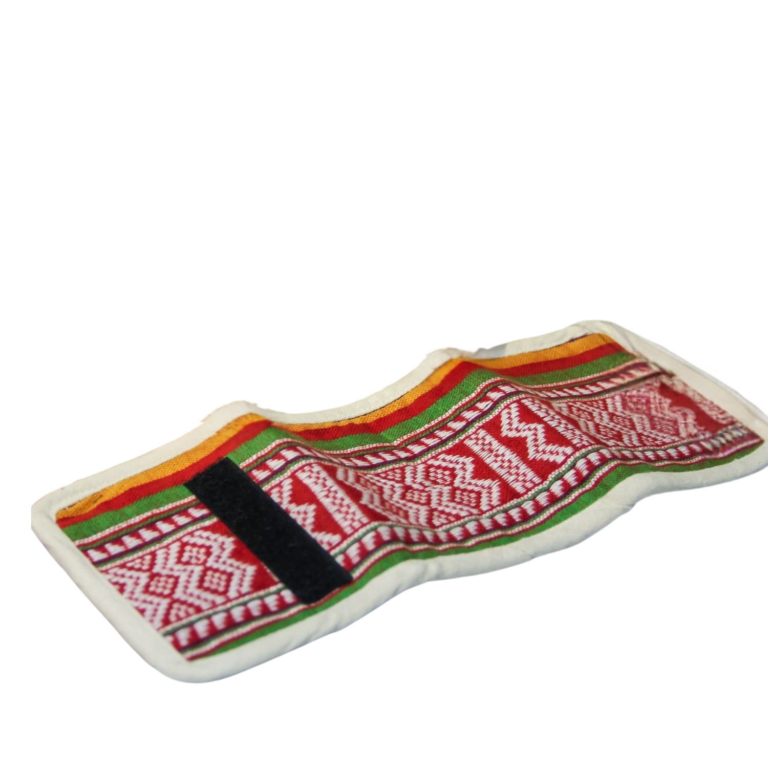 Tri Fold Hand-Woven Brocade Wallet
