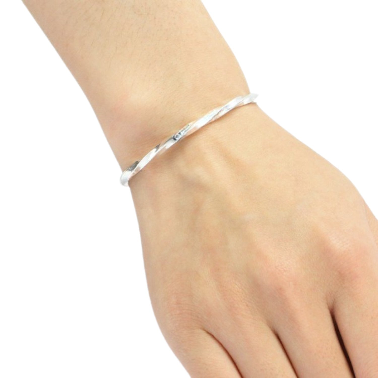 Twisted Bracelet Handcrafted 925 Sterling Silver