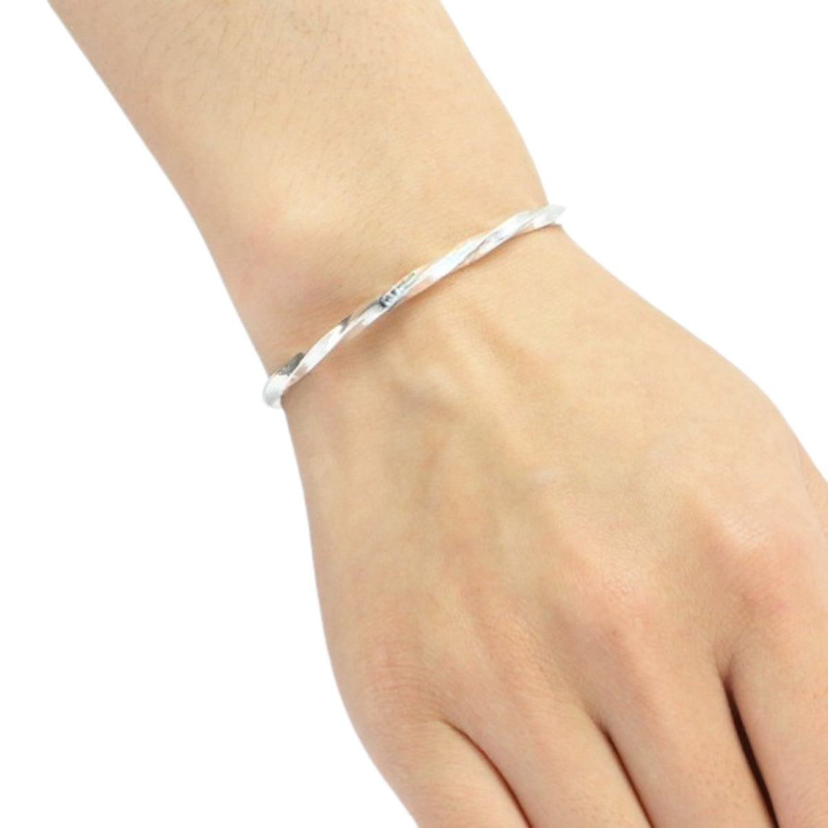Twisted Bracelet Handcrafted 925 Sterling Silver