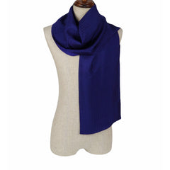 Two Layer Scarf Mulberry Silk Handcrafted 8