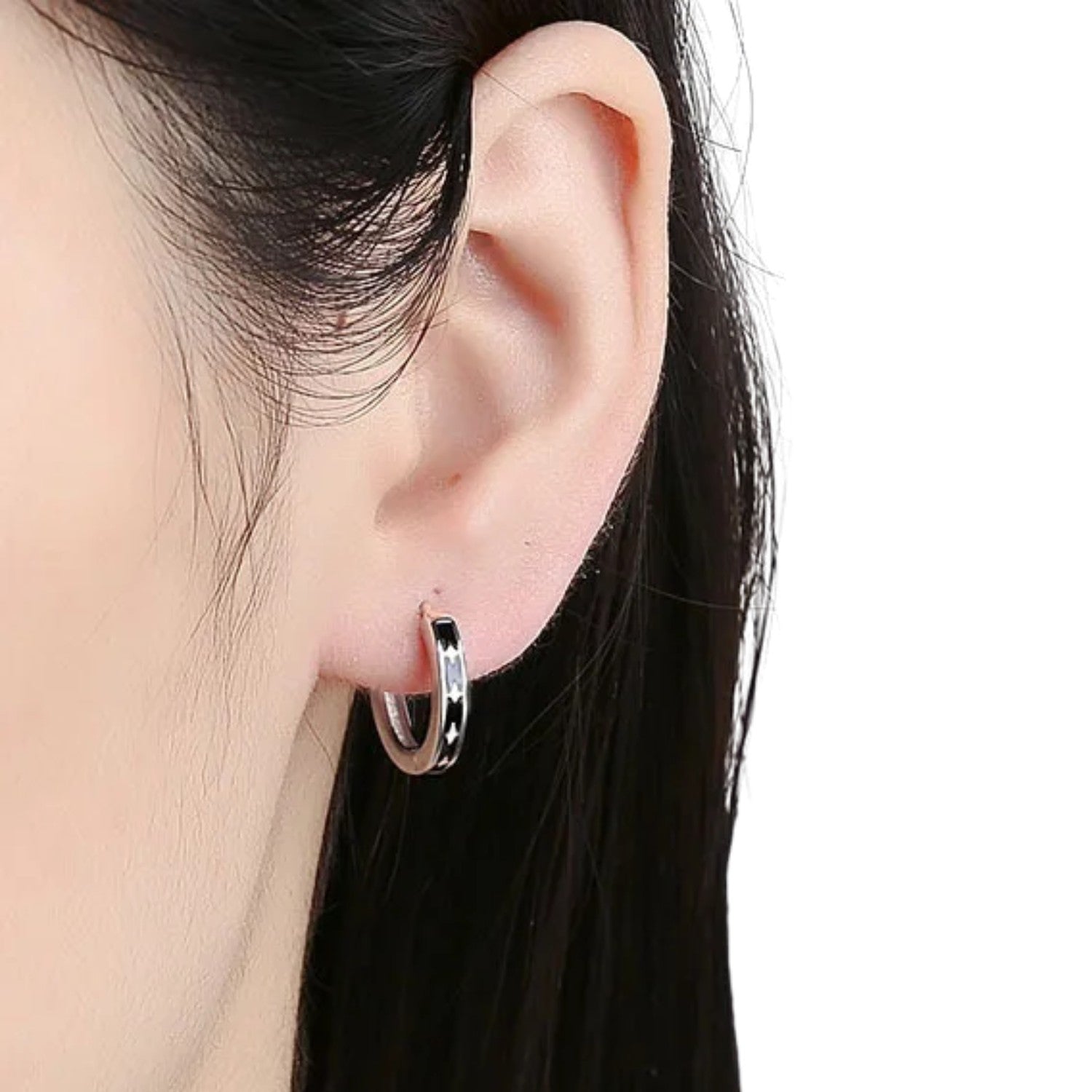 Unisex Earrings For Men And Women Handcrafted 925 Sterling Silver