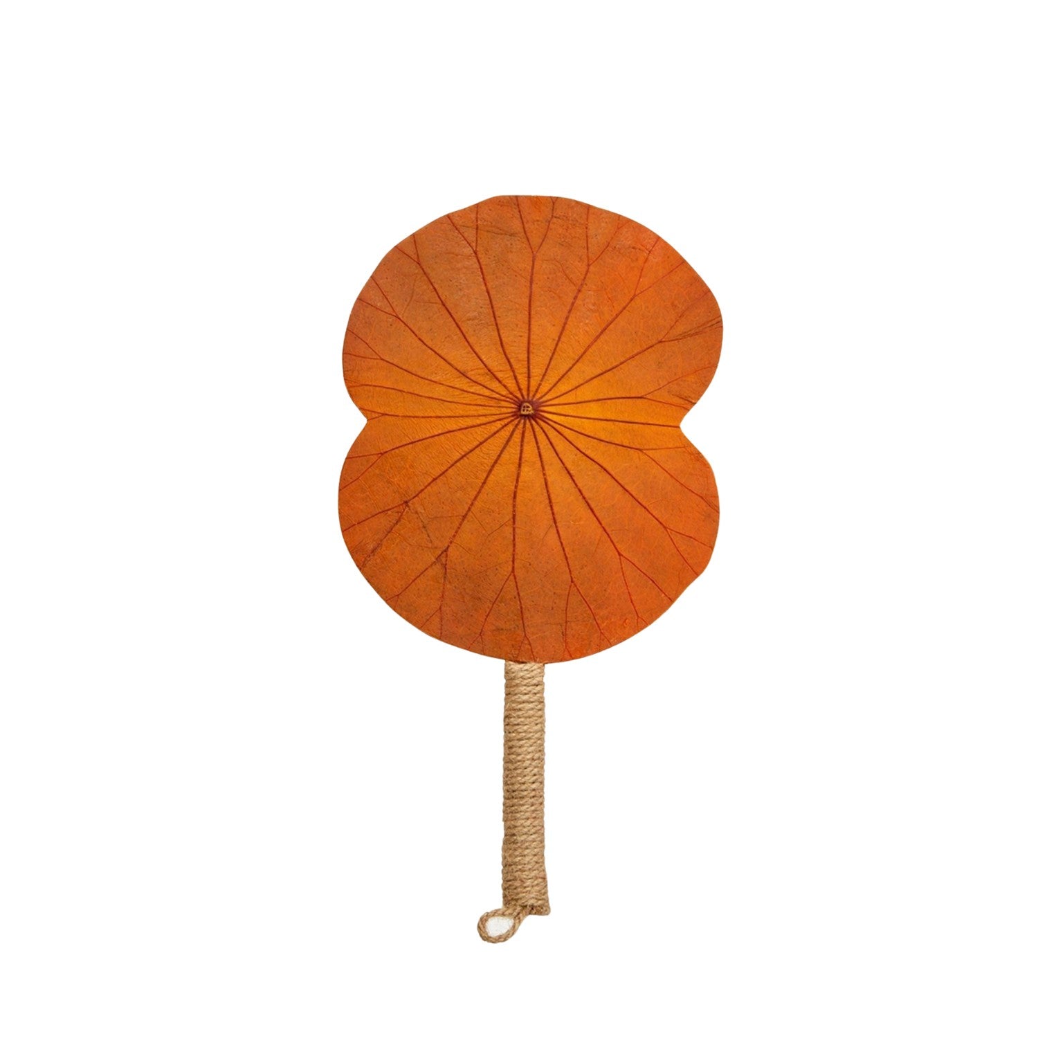 Vertical Lotus Leaf Handheld Fan