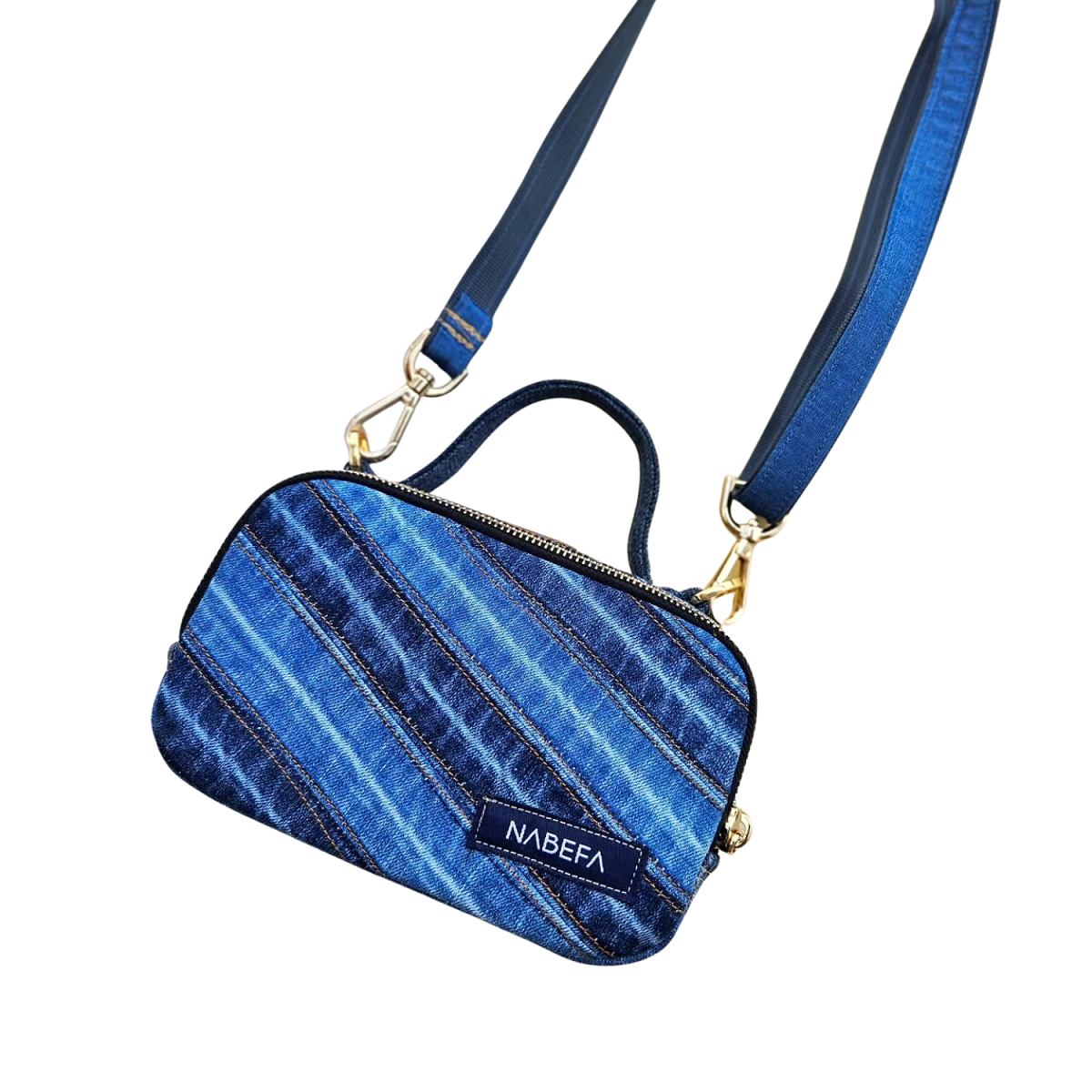 Handmade Upcycled Denim Vivi Bag 2