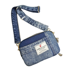 Handmade Upcycled Denim Vivi Box Bag