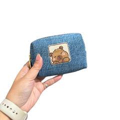 Handmade Upcycled Denim Wallet Handheld 04