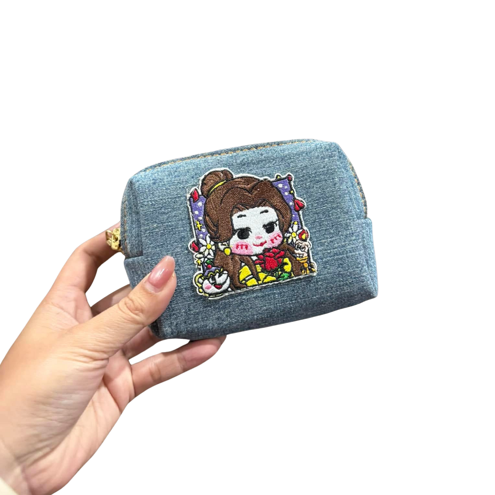 Handmade Upcycled Denim Wallet Handheld 01