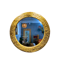 Water Hyacinth Mirror 1