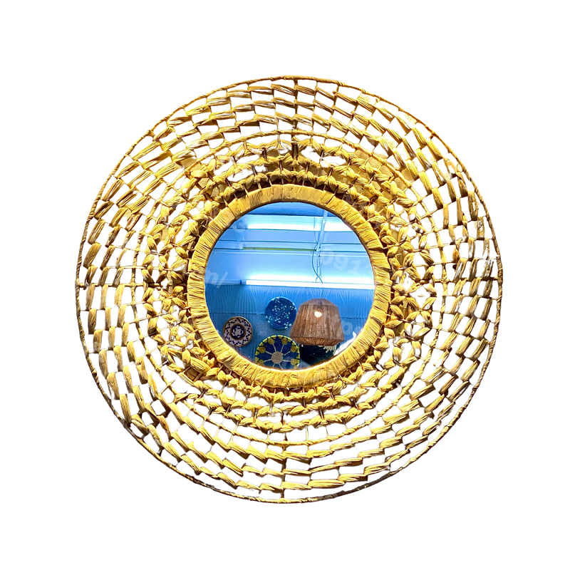 Water Hyacinth Mirror 1