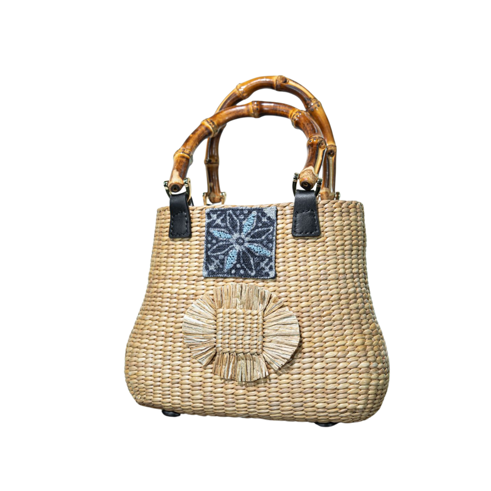 Water Hyacinth Bag Brocade 10
