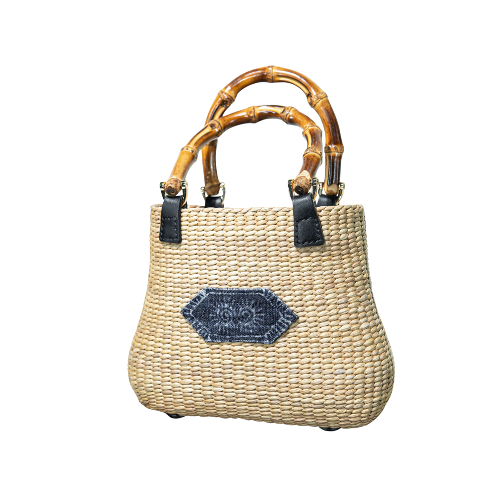 Water Hyacinth Bag Brocade 11