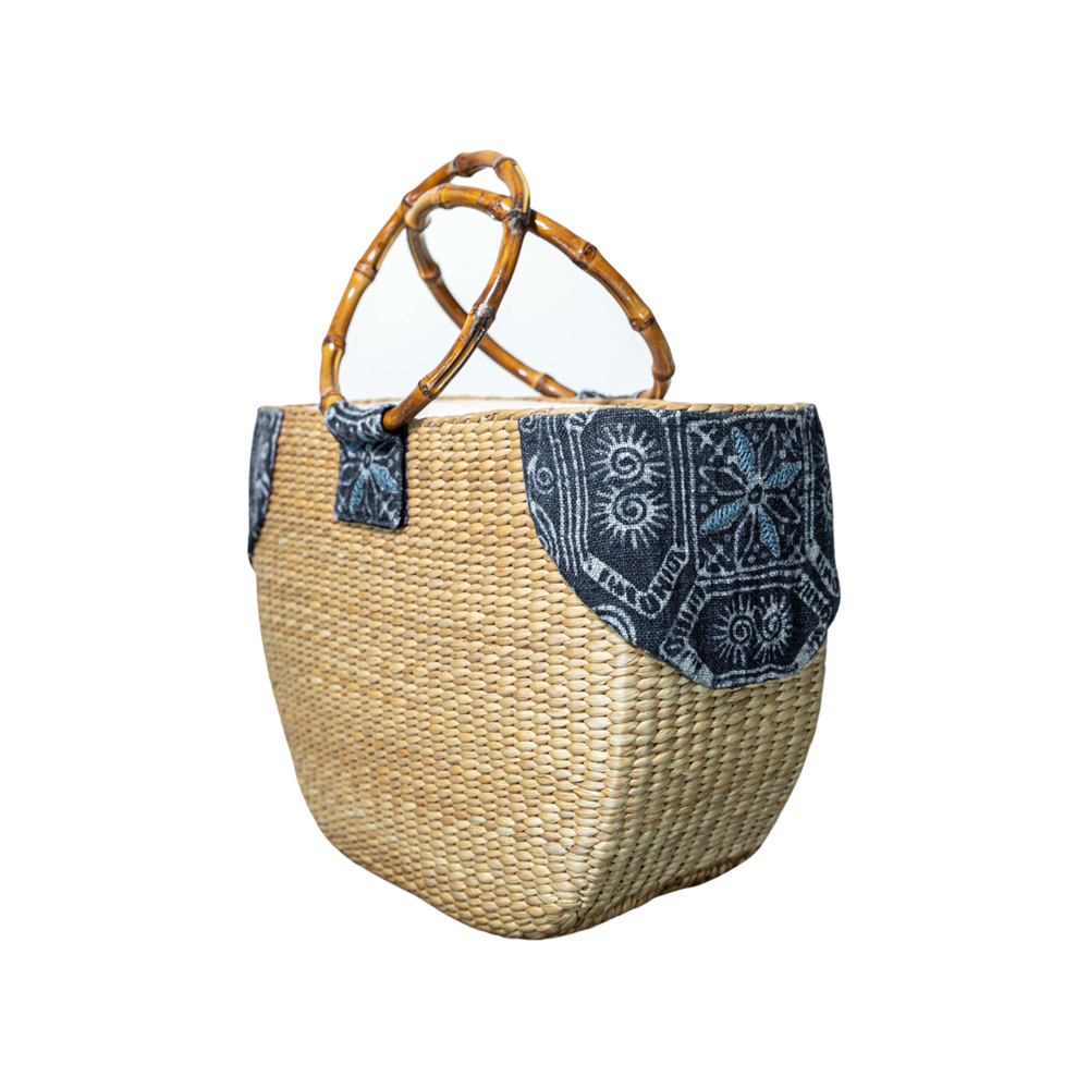 Water Hyacinth Bag Brocade 12