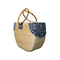 Water Hyacinth Bag Brocade 12