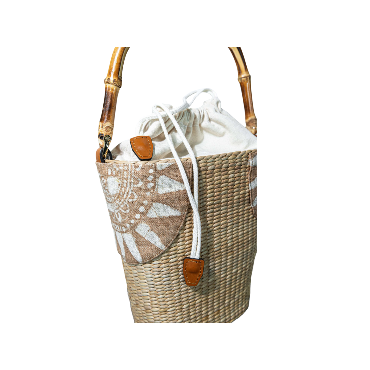 Water Hyacinth Bag Brocade 13