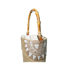 Water Hyacinth Bag Brocade 13