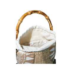 Water Hyacinth Bag Brocade 13