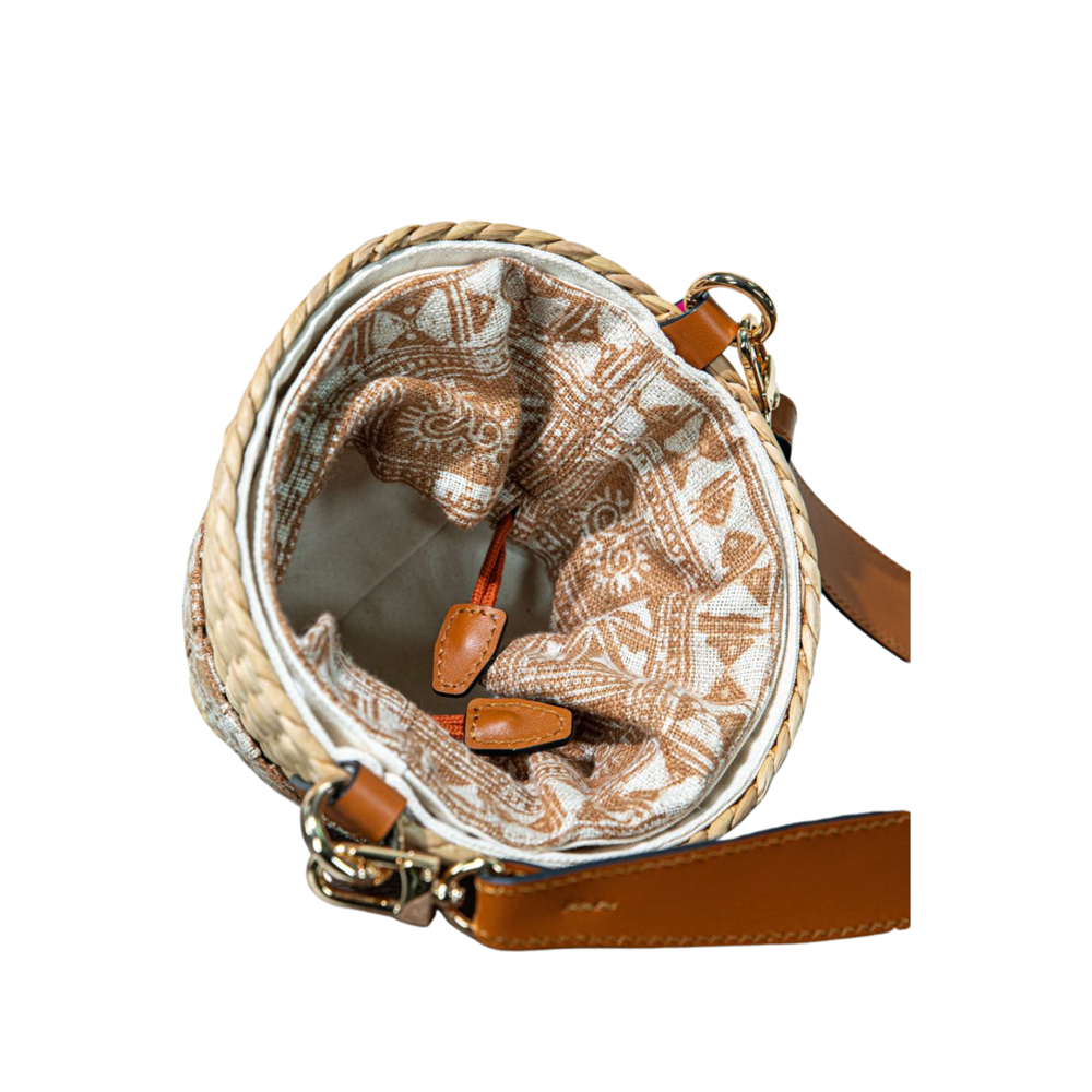 Water Hyacinth Bag Brocade 14