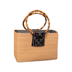 Water Hyacinth Bag Brocade 2