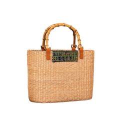 Water Hyacinth Bag Brocade 3