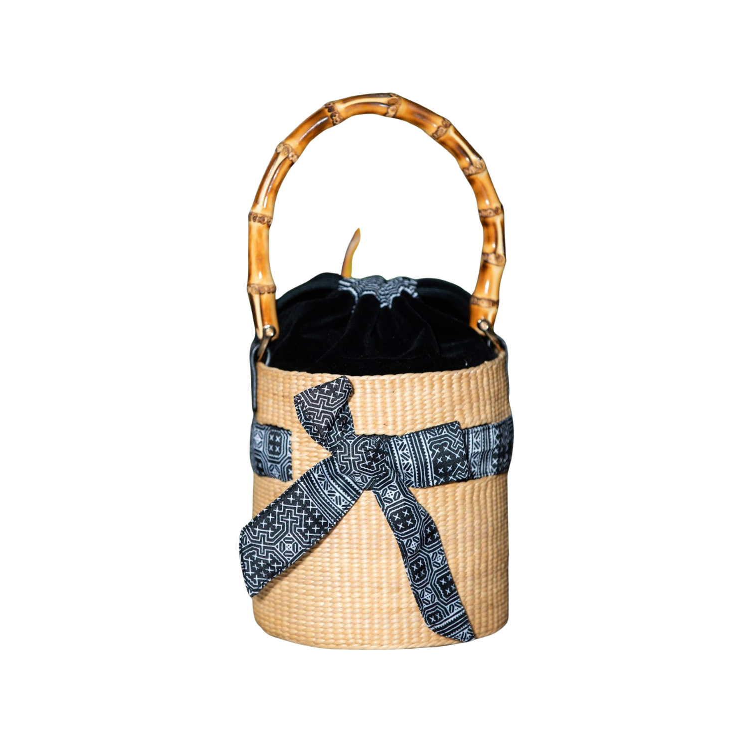 Water Hyacinth Bag Brocade 8