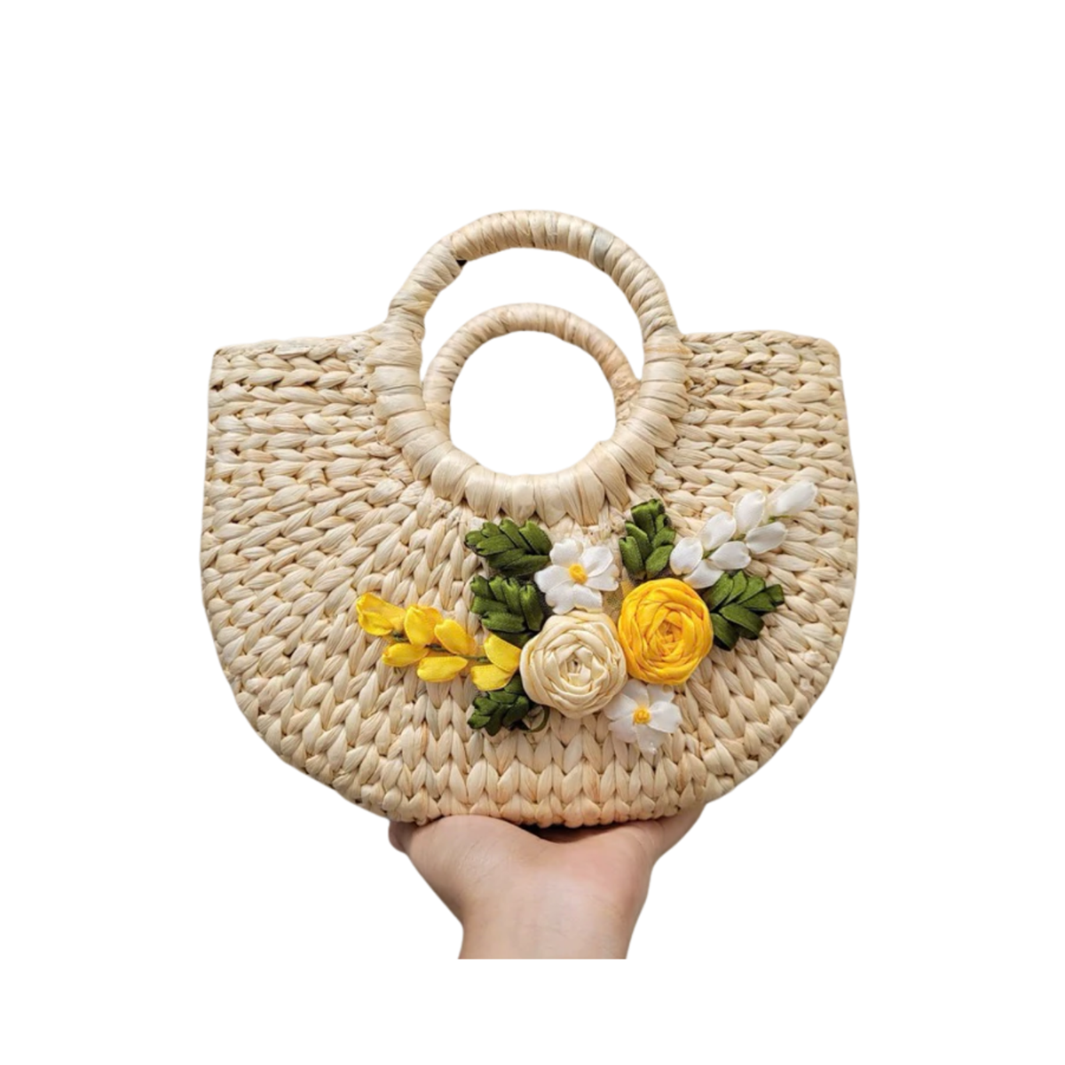 Water Hyacinth Bag For Travel 1